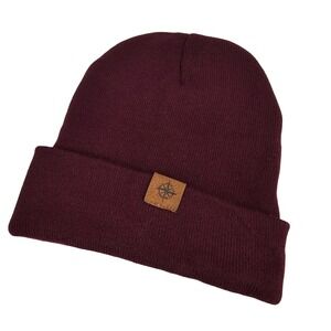 Northern Original Burgundy Beanie Hat with Built-in LED Light